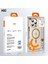 HBC-330 Glaze iPhone 16 Pro Max Magsafe Kılıf - Gold 4