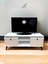 Ünite Modern Ayaklı Tv Ünitesi 125CM 2 Kapaklı Raflı 3