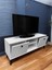 Ünite Modern Ayaklı Tv Ünitesi 125CM 2 Kapaklı Raflı 5