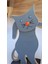 Demonte Ahşap Kedi Figürlü Mamalık - Suluk 5