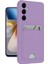 Samsung Galaxy M15 Uyumlu Arka Kamera Korumalı Kart Koyulabilen Silikon Kartlıklı Kılıf Kapak 1