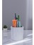 Kalemlik Masa Kalemliği Organizer Kalemlik Beyaz Renk Model 76 1