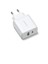 20W 2 Portlu Hızlı Şarj Cihazı 1xusb-A, 1xusb-C - Beyaz 3