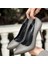 Hillar Platin Saten Stiletto Ayakkabı 4