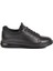 152-19596 M Siyah-Siyah Hakiki Deri Erkek Sneaker 3