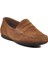 Kazar 3Y0113-163 M Toprak Nubuk Hakiki Deri Erkek Loafer 1