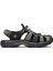 Burnu Kapalı Siyah Haki Erkek Outdoor Trekking Spor Sandalet 1