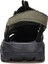 Burnu Kapalı Siyah Haki Erkek Outdoor Trekking Spor Sandalet 4