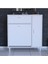 MODİLAYN YENİCE Çok Amaçlı Banyo Dolabı 90 x 97.5 x 32 cm Kirli Çamaşır Sepetli Dolap 4