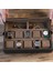 Deri Çoklu Saat Kutusu Saat Koleksiyon Kutusu Saat Organizeri Saat Saklama Kutusu Watch Box Watch Case Watch Storage Watch Organizer 1