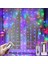 3x3 Metre Kumandalı Rgb Çok Renkli LED Perde Işığı Peri LED 1