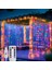 3x3 Metre Kumandalı Rgb Çok Renkli LED Perde Işığı Peri LED 4