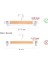 Home 5 Adet Mandallı Ahşap Etek ve Pantolon Askısı,şort,çamaşır,kıyafet Askısı,mandallı Ahşap Askı (5 Adet) 3