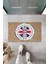 Dijital Baskı Bej London Saat Kulesi Paspas K-3150 1