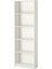 Gersby Kitaplık 60 x 24 x 180 cm Beyaz 5 Raflı Dayanıklı 1