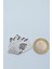 Poker İskambil Deri ip Kolye - Gümüş Kaplama - Kadın Erkek Kolye - No:792 4
