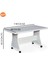 Tekerlekli Mdf Masa %100 Mdf Salon Orta Sehpa Yemek Masası Ofis Sehpa 2
