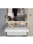 Komplement Raf Içi Bölmeli Ünite 15 x 53 x 5 cm Açık Gri Yumuşak Düzenleyici Takı Organizer 3