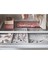 Komplement Raf Içi Bölmeli Ünite 15 x 53 x 5 cm Açık Gri Yumuşak Düzenleyici Takı Organizer 4