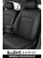 Dacia Duster Laureate 1.5 Dci 110 4x4 E2 I x Md 2015 Uyumlu Deri Oto Kılıfı Tam Set Siyah 1