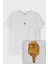 Altın Mikrofon Işlemeli Müzik T-Shirt (L) 2