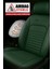Honda Hr-V (Gh) 1.6 I 16V 4WD (3 Dr) (124 Hp) 2003 Uyumlu Deri Oto Kılıfı Tam Set Yeşil 3
