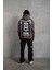 Erkek Paradise Baskılı Kapüşonlu Sweat - Gri 4