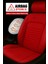 Fiat Regata Weekend 80 Turbo Diesel 1.9 (80 Hp) 1988 Uyumlu Deri Oto Kılıfı Tam Set Kırmızı 3