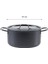 Titanium Profesional Derin Tencere - Antrasit - 22 cm 5
