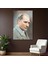 Tekli Dikey Kanvas Duvar Tablosu Yan Profil Klasik Atatürk Portresi 1