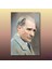 Tekli Dikey Kanvas Duvar Tablosu Yan Profil Klasik Atatürk Portresi 2