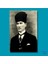 Tekli Dikey Kanvas Duvar Tablosu Mustafa Kemal Atatürk Portresi 2