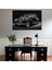 Tekli Yatay Kanvas Duvar Tablosu Antika Klasik Model Siyah Araba 1