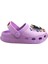 Kuromi Kız Çocuk Lila Kaymaz Taban Işıklı Terlik Havuz Plaj Sandaleti 5