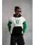 Erkek Çok Parçalı Kanguru Cepli Kapüşonlu Sweatshirt - Çok Renkli 1