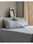 Delrico Tek Kişilik Pamuklu Çarşaf Takımı - Gri 5