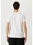 Unisex Basic Bisiklet Yaka Regular T-Shirt - Beyaz 2