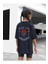 Çocuk Unisex Baskılı T-Shirt - Siyah 4
