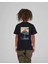 Çocuk Unisex Baskılı T-Shirt - Siyah 2