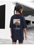 Çocuk Unisex Baskılı T-Shirt - Siyah 4