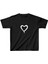 Çocuk Kız Baskılı T-Shirt - Siyah 1