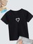 Çocuk Unisex Baskılı T-Shirt - Siyah 1