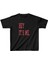 Çocuk Unisex Baskılı T-Shirt - Siyah 1