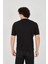 Unisex Jakar Kumaş Slim Fit T-Shirt - Siyah 3