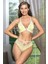- Önden Açılır Bralet Sütyen ve Slip Külot Takım Sarı (MGP32011) 2