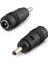 Notebook Adaptör Ucu Çevirici 3.5*1.35 (M) To 5.5*2.5 (F) 10LU Paket Siyah HDX1314 1