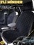 Citroen Berlingo Uyumlu 2'li Süet Oto Koltuk Minderi | Tam Koruma | Hızlı Montaj | Su geçirmez | a2 1