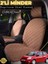 Ford Fiesta Uyumlu 2'li Süet Oto Koltuk Minderi | Terletmez | Universal | Su Geçirmez | A1 1