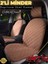Alfa Romeo Spider Uyumlu 2'li Süet Oto Koltuk Minderi | Terletmez | Universal | Oto Aksesuar | A1 1