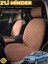 Seat Rapid Uyumlu 2'li Süet Oto Koltuk Minderi | Terletmez | Universal | Su Geçirmez | A1 1